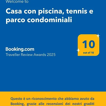 Casa Con Piscina, Tennis E Parco Condominiali 普尔萨诺